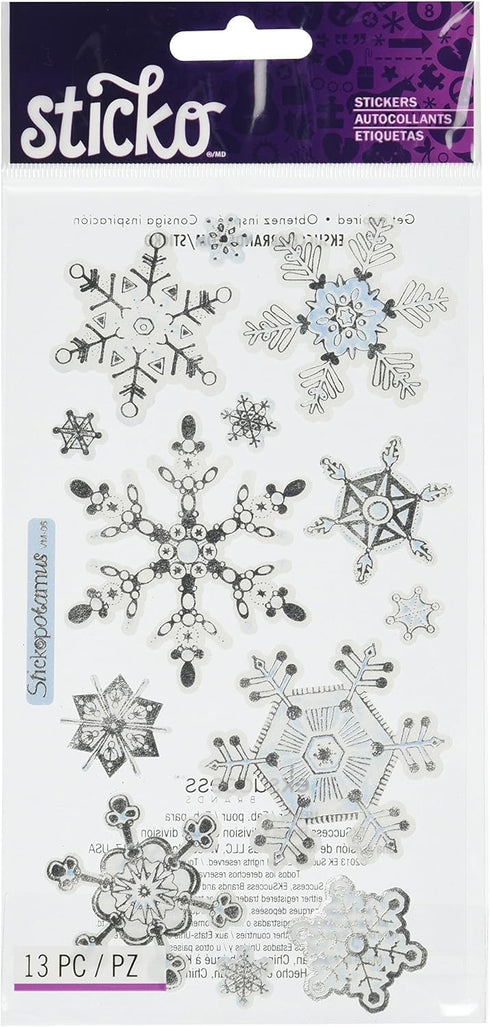 STICKO SNOW FLAKES